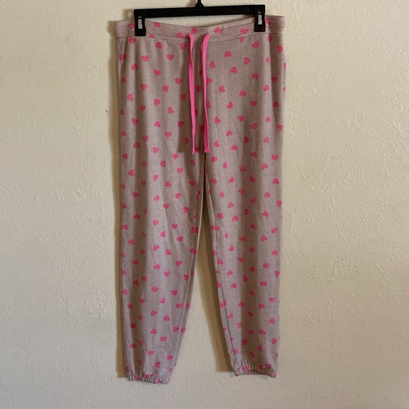 NEW Beach Riot Savannah Heart Sweatpants Joggers Pants, Tan Camel Pink, Dylan - Picture 6 of 13